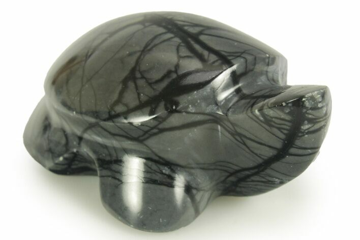 Carved Picasso Marble Turtle - Utah #366302